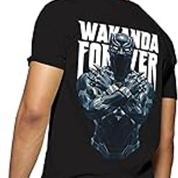 Men's Graphic Printed 100% Cotton T-Shirt - Regular Fit, Round Neck, Half Sleeves-image-51