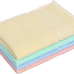 100% Cotton Hand & Face Towel for Men & Women, Ultra Soft, Absorbent & Quick Dry Towel for Hand & Face (13 * 18, 4, Multi)-image-47