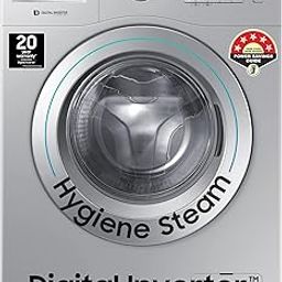 Samsung 6.5 Kg 5 Star Fully-Automatic Inverter Front Loading Washing Machine Appliance with Hygiene Steam (WW65R20GLSS/TL, Silver)-image-89