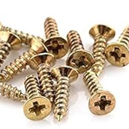 Techmahoday® Brass Golden Plated M2*6 Screws 2mm Dia & Length 6mm (M2*6-200pcs)-5
