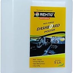 Remto Premium Multipurpose Polish 5 LTR for CAR Care Dashboard Polish OR Leather SEAT Polish and Rubber Polish (5 Litre)-image-0