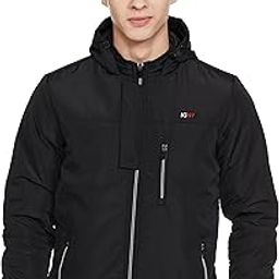 Men Slim Fit Solid Bomber Jackets-image-84