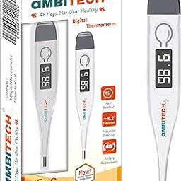 AmbiTech PHX-01 Digital Thermometer with One Touch Operation For Child and Adult Oral or Underarm Use |Made in India|1 Year Warranty-31