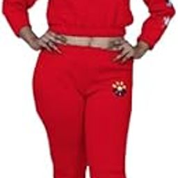 Winter Co Ord Set for Women, Joggers Set for Women, Korean Outfits for Women, Ideal Airport Outfit and Travel Outfit for Women, Sweatshirt Set for women. (IN, Alpha, L, Regular, Red)-image-80
