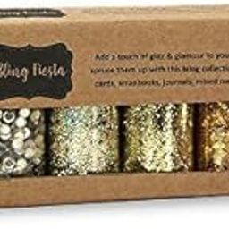 Itsy Bitsy-Bling Fiesta 6pc, 15gm Each - Gold-picture-16