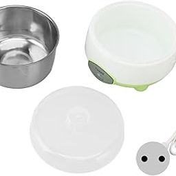Electric Yogurt Maker – 1L Automatic Yogurt Machine with Temperature Control | Stainless Steel Dahi Maker for Homemade Fresh Yogurt with Auto Switch-Off-0