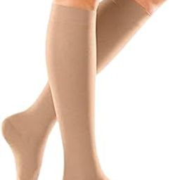 Duomed / CCL2 / Calf / Open Toe / Beige | Economic Solution for Venous Problems | Prevent Varicosis in Pregnancy | Prevents Inflamatory Venous Diseases | Medical Compression Stocking-10