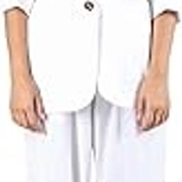 Women Solid Blazer and Trouser Suit Set-image-24