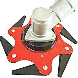Sadaiv Nipun 6 Teeth Brush Cutter Blade Trimmer Metal Blades Trimmer Head Garden Grass Trimmer Head for Lawn Mower-8