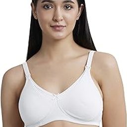 Women Cotton Maternity Bra with Full Coverage for Nursing and Breastfeeding Non Padded Non Wired Comfortable Support | Soft Touch-image-22