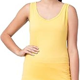 Women's Solid Stylish Slim Fit, Boat Neck Top and Short Set for Girl (Yellow)-image-45