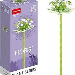 MONKEYTAIL Flower Building Blocks -Astrantia DIY Artificial Plant Bricks Toys for Kids Ages 6+-image-10