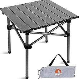 Opliy Portable Folding Camping Table for 2-4 Persons Aluminum Collapsible Table Lightweight with Carry Bag for Camping, Hiking, Picnics, BBQ, Beach Trips & Tailgating-image-77