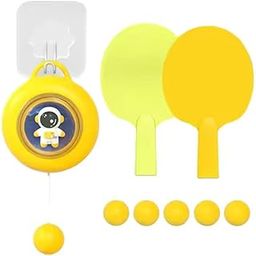TOYRENTTO Hanging Table Tennis Set, Indoor Hanging Table Tennis Trainer, Portable Ping Pong Trainer, Parent Child Interaction Toy, No Need Table-picture-25