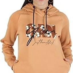 Women Brown Cotton Blend Printed Sweatshirt 221049696-1-P-image-23