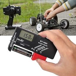 Digital Battery Tester, Mini Portable Battery Tester, Household Universal for Testing Battery 1.5V 9V Battery-picture-0