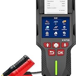 XPR3SS KW700 5-220AH Car Battery Tester 12V 24V 10-2000CCA For AGM GEL EFB Lithium Lead-Acid Battery Alternator Tester Load Tester-image-73