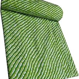 Fashionmart Pure Cotton Unstitched Jaipuri Handmade Digital Printed Fabric Material for Women Kurta/Blouse/Palazzos/Piece Material for Women’s (1 Meter)-image-67