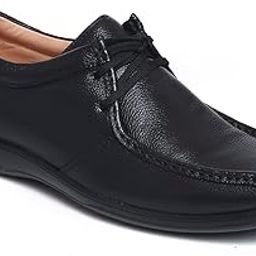 Leather Formal Casual Shoes with Laces for Adults Super Comfortable with Lightweight and Slip Resistant Sole A-3690-image-83