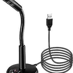 ORAIMA USB Microphone for Noise Cancelling Windows and Mac, Professional PC Microphone Computer, Laptop, Desktop and Notebook, Plug and Play Mic-21
