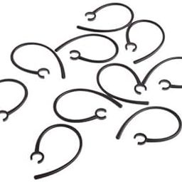 MERISHOPP 2X10 Pieces Ear Hooks Loop Clip Replacement for Bluetooth Headset 5.6Mm E Black|Cell Phones & Accessories | Cell Phone Accessories | Headsets-image-70