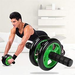 AJRO DEAL Ab Roller Wheel, Automatic Rebound 2 in 1 for Abs Workout, Abdominal Fitness Wheel for Men Women, Dynamic Core Trainer Plank Exercise Wheels with Phone Stand for Home Gym Fitness-image-16