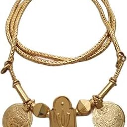 Thali Chain for women | Gold Plated Namam Thaali | Mangalsutra for Women | Traditional Mangalyam Bottu Chain for Women | 1 Gram Gold South Indian Thali Mangalsutra-image-57