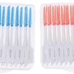 JAZZY PEARLS Interdental Cleaners (80 Pcs) Brushes Between Teeth, Tooth Cleaning Brush, Deep Clean Toothpicks-14