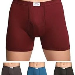 Men's Inner Elastic Trunks - Pack of 4 (Color May Vary) | Premium 100% Cotton | Ultimate Comfort Breathable, Soft & Durable | Everyday Essential Lux Underwear-5
