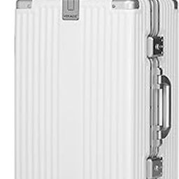verage Quantum Trunk Extra Volume Cabin Size Trunk Luggage (35 Liters) with German Polycarbonate Body with Aluminium Frame Closure & Dual TSA Clasp Locks, Suitcase Spinner Trolley Bag (White)-picture-29