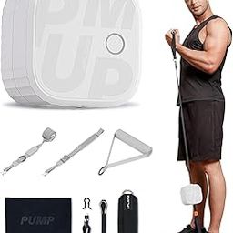 Xplore Pump World's Smallest Smart Gym, All-in-One Portable Home Gym with Smart Resistance Control-89