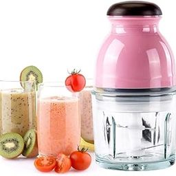 D ZOVAG Capsule Cutter Quatre Mini Electric Multipurpose Food Chopper, Processor Unique Blender System Design Mixer, Meat Grinder Pack ok 1-image-7