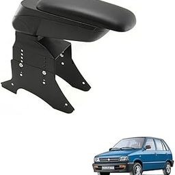 Kozdiko Car Centre Console Hand Armrest Black Compatible with Maruti Suzuki 800-image-13