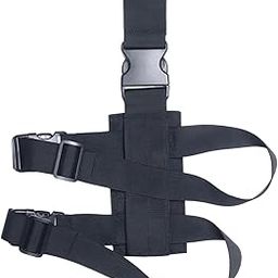 HEAVENGLOW Mini Drop Leg Pouch Panel Portable Casual Nylon for Hiking Camping Cosplay Black-image-19