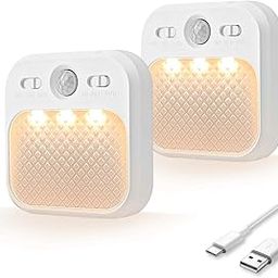 MERTTURM® Motion Sensor Night Light, Wireless Rechargeable LED Night Light Indoor, 3 Sensor Modes&Adjustable Brightness (30days Standby), Stairs/Bedroom/Bathroom/Hallway Light for Kids, Adult [2 Pack]-18