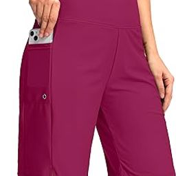 Women's 9" Long Swim Board Shorts with Pockets High Waisted Knee Length Beach Swimming Shorts for Women with Liner-picture-45