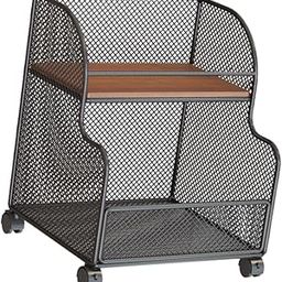 THE STYLE SUTRA Under Desk Utility Shelf Iron Storage Rack Organizer for Home Office Kitchen-16