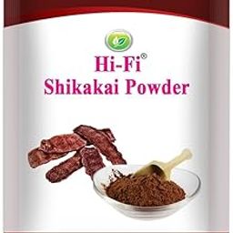 Hi-Fi Premium Shikakai Powder | Natural Hair Cleanser | Anti-Dandruff & Scalp Nourisher | Strengthens Roots | Deep Conditioning | Promotes Hair Growth | Soft, Shiny, Healthy Hair Pack of 2 (50g Each)-image-80