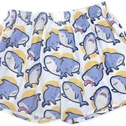 3Xpajama Shorts for Women Pajama Bottoms Outfits Cute Shark Clothing Sleepwear L | Womens Clothing | Shorts-picture-11