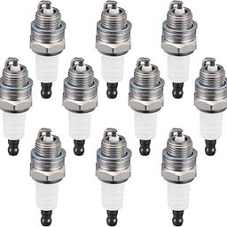 BDFHYK 5574 universal Spark Plugs Compatible with Universal engine for garden machines, lawn mowers, trimmers, etc. Replacement for BPMR8Y Set of 4-image-100