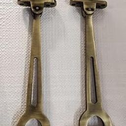 Star Premium Pure Brass Heavy Weight Capacity Jhula Reversible Fitting for Wooden Swing, Hinges Size 12" (1 Feet) 1 Pair-image-80