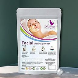 PRINZASS Herbal Wax Powder for Facial Hair Removal | Turmeric & Sandalwood Blend | Gentle, Painless Face Waxing for Women | 100 gram-image-17