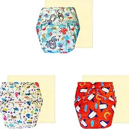 Dumbledo Elite Cloth Diaperwith Magical Soaker (Pack of 3) | Soft & Gentle | Breathable | Adjustable Snaps | Designed by Moms | 3 Months – 3 Years | Unisex Baby-image-58