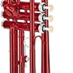 Rmze Professional Bb Trumpet Set – Red Trumpet-88 with Hard Case, 7C Mouthpiece & Valve Oil – Ideal for Students & Band Performances – Musical Instrument-image-97