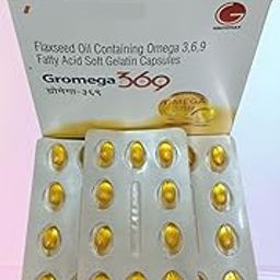 New Gromega 369 Flaxseed Oil Omega 3,6,9 Fatty Acid Soft Gelatin Capsules 10×3, 30 capsule-image-5
