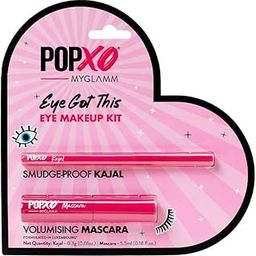 MyGlamm POPxo Eye Got This Kajal & Mascara Kit| Eye Makeup Kit for Women | Long lasting, Water Resistant & Smudge Proof Black Kajal | Volumising Black Mascara with Hourglass Wand |0.3g & 5.5ml-14