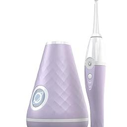 TAO Clean UV Sanitizing Sonic Toothbrush and Cleaning Station, Electric Toothbrush, Dual Speed Setting, Lilac Bliss-image-50