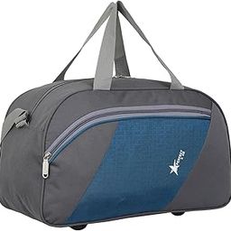 Duffle Travel Bags for Luggage Bags for Travelling Bag Men for Light Weight Women Polyester Softsided Water Resistant Without Wheels 30 Litre-image-73