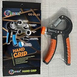 SUNNY Adjustable Hand Grip Strengthener, Hand Gripper for Men & Women for Gym Workout Hand Exercise Equipment to Use in Home for Forearm Exercise (5-60kgs) (BLACK&ORANGE)-image-42