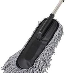 Auto Hub Super Soft Microfiber Car Duster Exterior with Extendable Handle, Car Brush Duster for Car Cleaning Dusting - Grey-image-11
